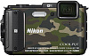 Фотоаппарат Nikon Coolpix AW130 (Camouflage) купить в интернет-магазине icover
