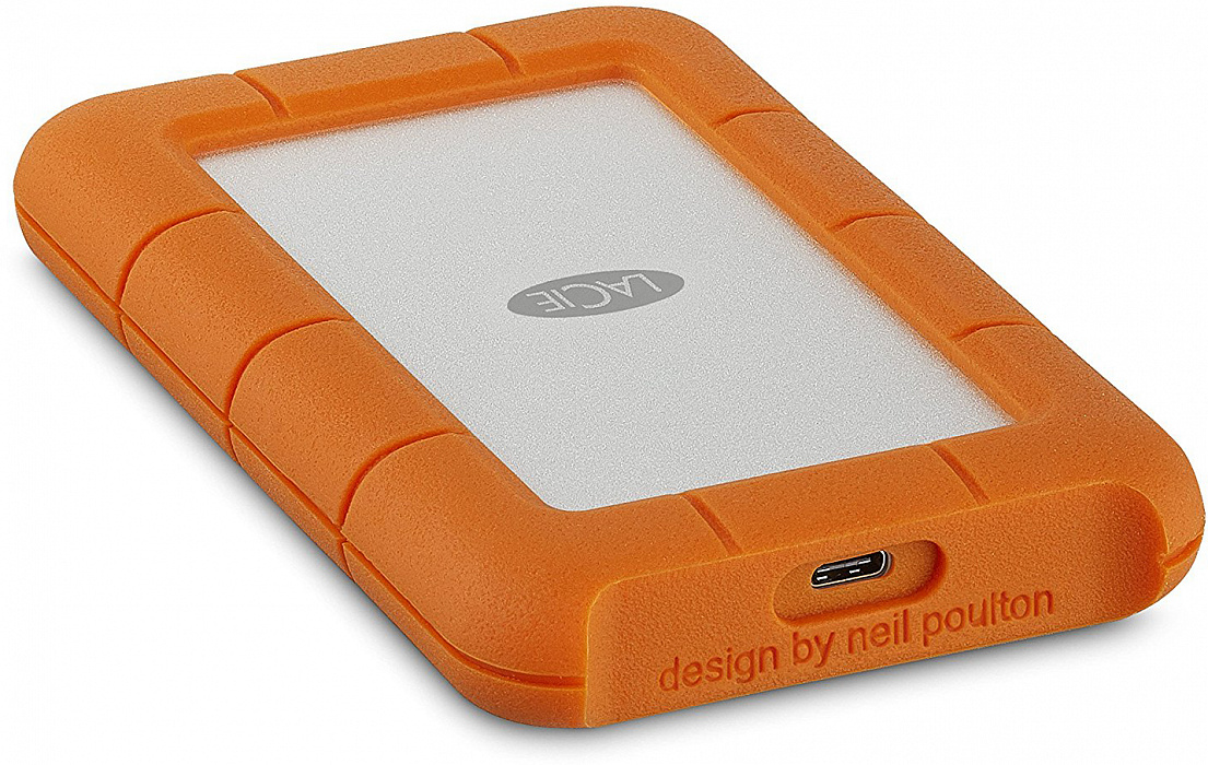 Внешний жесткий диск LaCie Rugged Mini 2.5" 4Tb USB-C STFR4000800 (Orange) купить в интернет-магазине icover