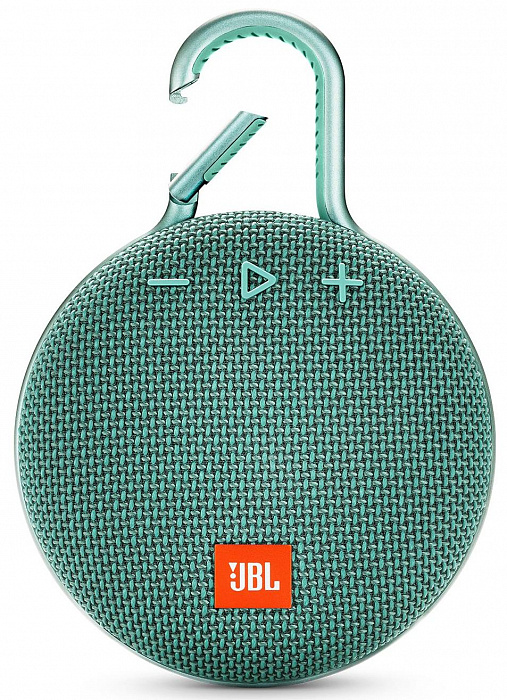 Портативная акустическая система JBL Clip 3 (River Teal) купить в интернет-магазине icover