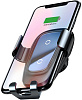 Беспроводная зарядка-автодержатель Baseus Metal Wireless Charger Gravity Car Mount (Black) купить в интернет-магазине icover