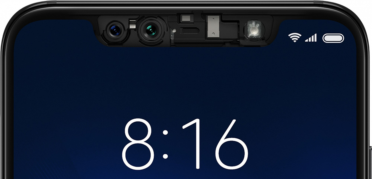 Смартфон Xiaomi Mi 8 Pro 128Gb M1807E8A (Transparent Titanium) купить в интернет-магазине icover