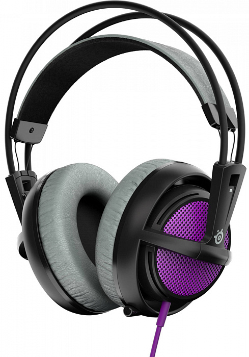 SteelSeries Siberia 200 - игровая гарнитура (Sakura Purple) купить в интернет-магазине icover