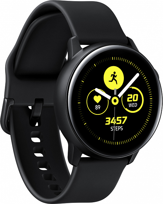 Умные часы Samsung Galaxy Watch Active SM-R500NZKASER (Black) купить в интернет-магазине icover