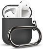Чехол Elago AirPods Hang Case (EAPSC-HANG-DGY) для зарядного кейса AirPods (Dark Grey) купить в интернет-магазине icover