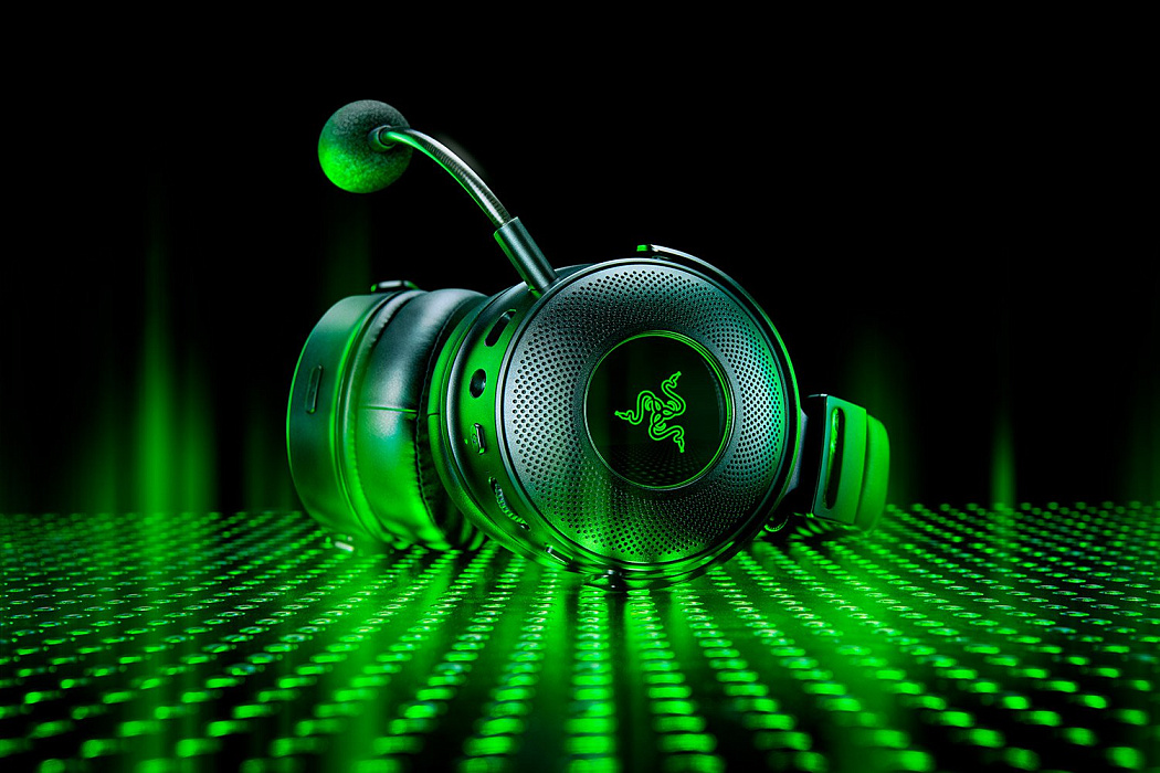 Беспроводная игровая гарнитура Razer Kraken V3 Pro RZ04-03460100-R3M1 (Black) купить в интернет-магазине icover