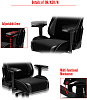 DXRacer OH/KS11/N - компьютерное кресло (Black) купить в интернет-магазине icover