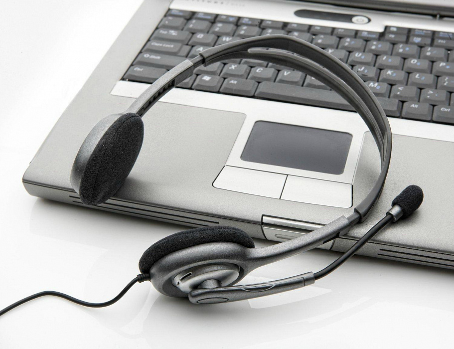 Проводные наушники Logitech Stereo Headset H110 (981-000271) с микрофоном (Silver) купить в интернет-магазине icover