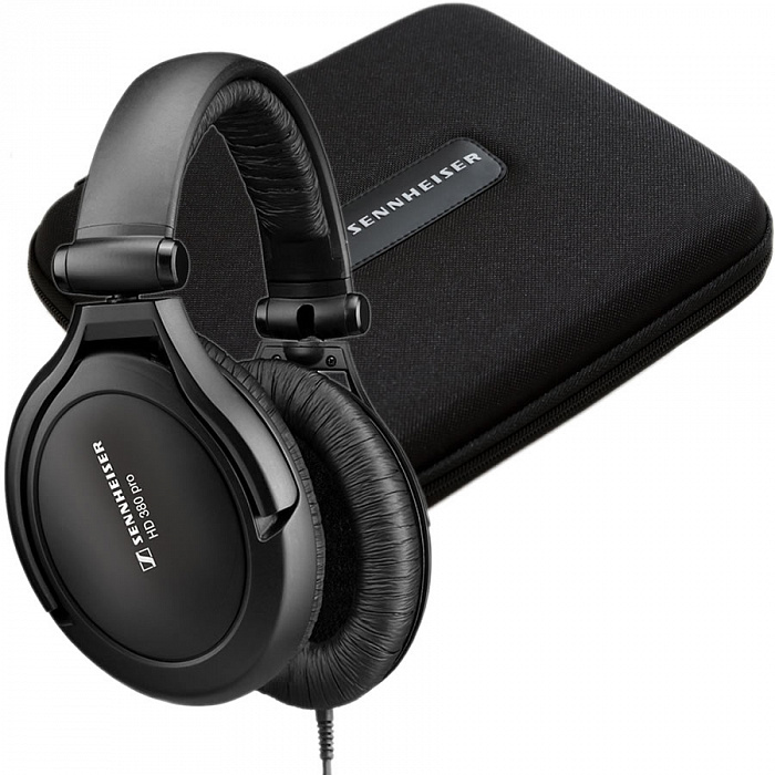 Полноразмерные наушники Sennheiser HD-380 Pro (Black) купить в интернет-магазине icover
