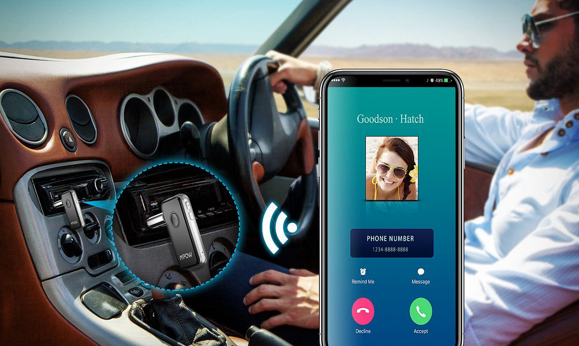 Bluetooth-ресивер Mpow MPBH045AB (Black) купить в интернет-магазине icover