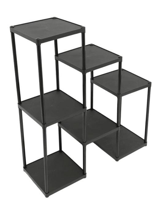 Стеллаж напольный для цветов Ridberg 7 полок (Black) купить в интернет-магазине icover