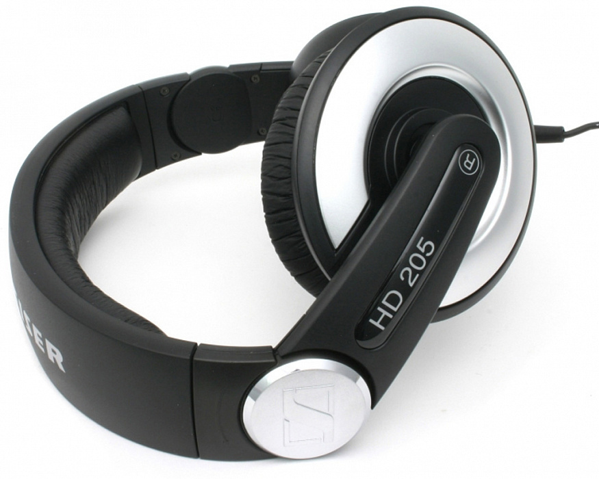 Накладные наушники Sennheiser HD 205 II 504292 (Black) купить в интернет-магазине icover
