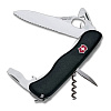 Армейский нож с фиксатором Victorinox Nomad One Hand 0.8353.MW3 (Black) купить в интернет-магазине icover