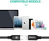 Кабель для iPod, iPhone, iPad Baseus Yiven Series 1m USB-C/Lightning (Black) купить в интернет-магазине icover