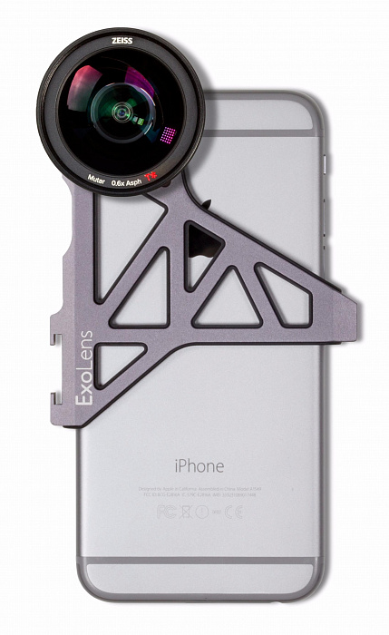 Carl Zeiss ExoLens Mutar 0.6x Asph (FS-95620) - набор линз с широкоугольным объективом для iPhone 6/6s купить в интернет-магазине icover