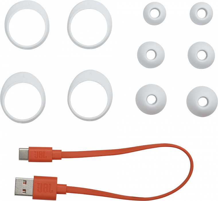 Беспроводные наушники JBL Live Free NC+ TWS (White) купить в интернет-магазине icover