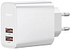 Сетевое зарядное устройство Baseus Speed Dual USB-A CCFS-E02 (White) купить в интернет-магазине icover
