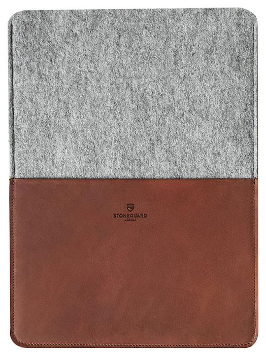 Кожаный чехол Stoneguard 541 (SGL541MB14PR-AS) для MacBook Pro 14 (Rust/Ash) купить в интернет-магазине icover