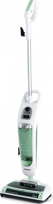Zelmer VC1260 (ZVC 026XX) - пароочиститель с функцией пылесоса(White/Green) купить в интернет-магазине icover