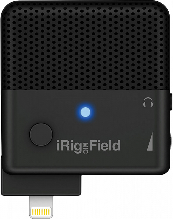 Конденсаторный микрофон IK Multimedia iRig Mic Field для iOS-устройств (Black) купить в интернет-магазине icover