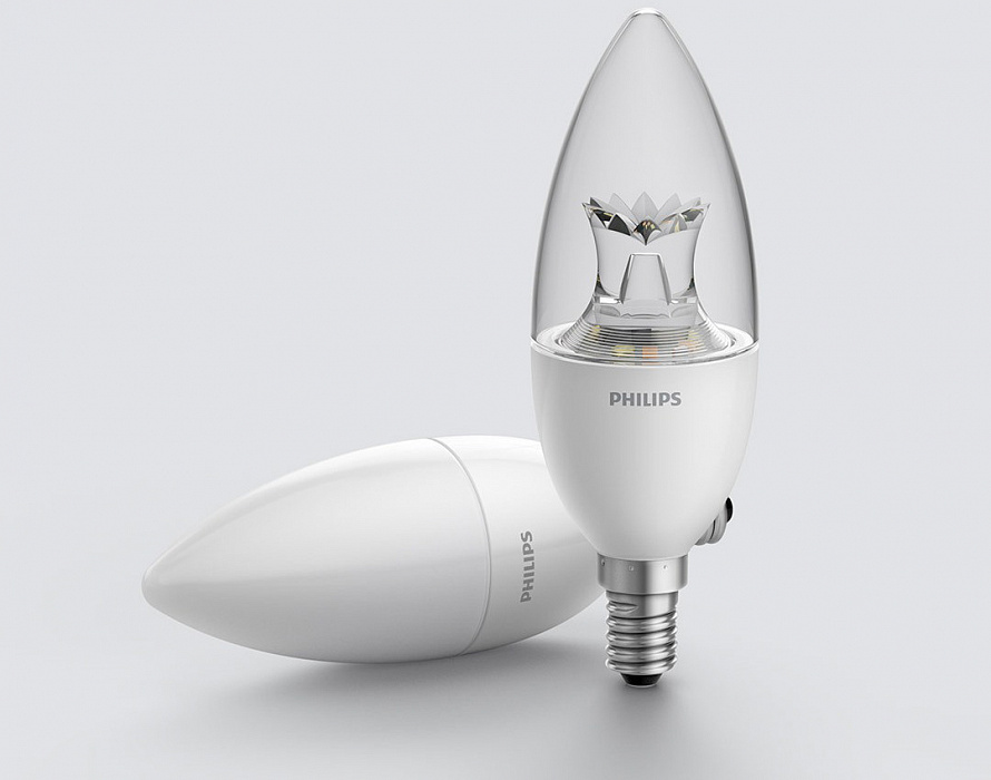 Умная лампа Xiaomi Philips RuiChi Bulb E14 (GPX4008RT) купить в интернет-магазине icover