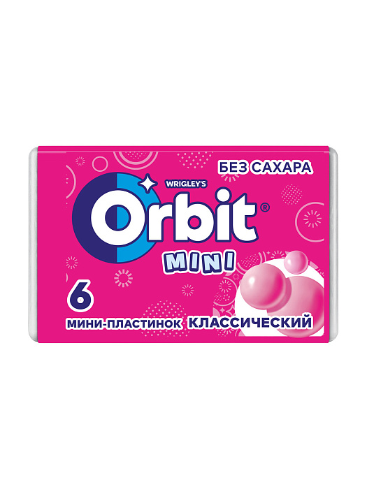 Жевательная резинка Orbit Классический без сахара (20 x 10.2 г) купить в интернет-магазине icover