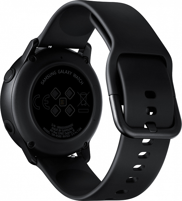 Умные часы Samsung Galaxy Watch Active SM-R500NZKASER (Black) купить в интернет-магазине icover