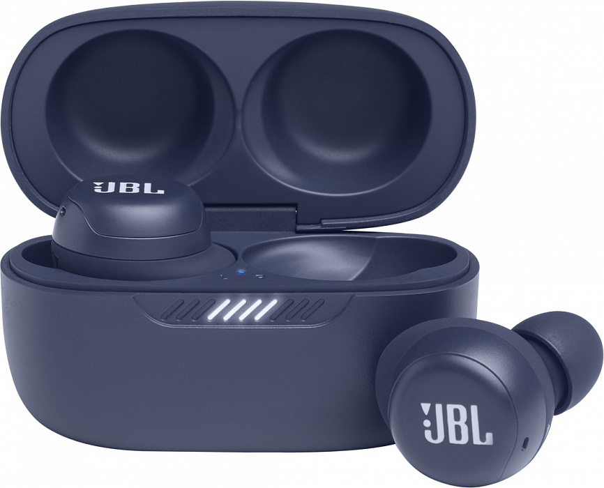 Беспроводные наушники JBL Live Free NC+ TWS (Blue) купить в интернет-магазине icover