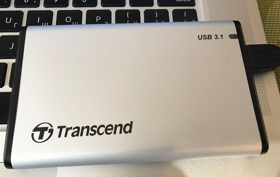 Внешний контейнер Transcend StoreJet 25S3 для SSD/HDD 2.5'' (Silver) купить в интернет-магазине icover