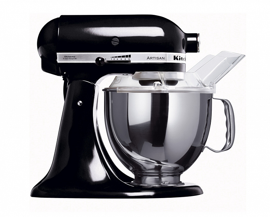 Планетарный миксер KitchenAid Artisan 5KSM150PSEOB (Onyx Black) купить в интернет-магазине icover