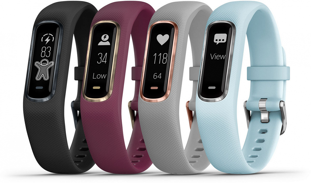 Фитнес-браслет Garmin Vivosmart 4 S/M 010-01995-20 (Black) купить в интернет-магазине icover