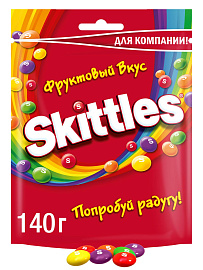Конфеты Skittles Фруктовый микс (140 г.), КислоМикс (140 г.) купить в интернет-магазине icover