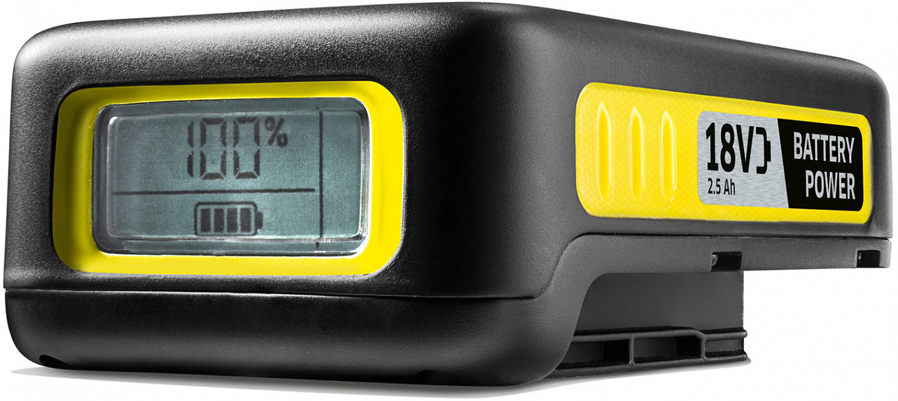 Сменный аккумулятор Karcher Battery Power 18V 2.5Ah (2.445-034.0) купить в интернет-магазине icover