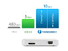 Твердотельный внешний диск Transcend StoreJet M500 1Tb SSD Thunderbolt / USB 3.0 для Mac TS1TSJM500 купить в интернет-магазине icover