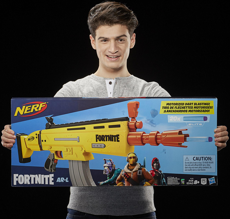 Бластер Hasbro Nerf Fortnite AR-L (E6158) купить в интернет-магазине icover