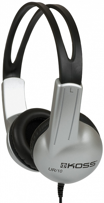 Koss UR10 - дуговые накладные наушники (Silver) купить в интернет-магазине icover