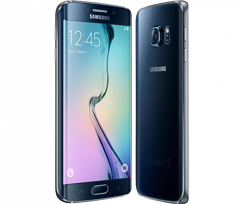 Смартфон Samsung Galaxy S6 Edge 64Gb (Black Sapphire) купить в интернет-магазине icover