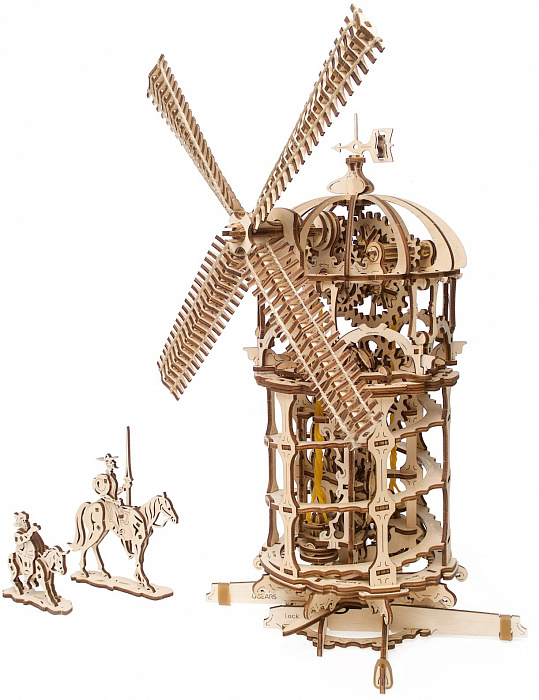 3D-пазл UGears Мельница-Башня (70055) купить в интернет-магазине icover