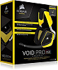 Беспроводная игровая гарнитура Corsair Gaming VOID PRO RGB CA-9011150-EU (Black/Yellow) купить в интернет-магазине icover