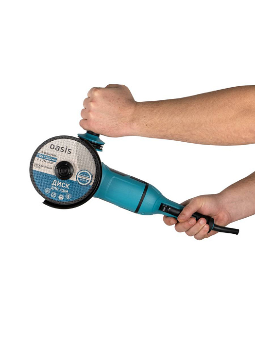 Угловая шлифовальная машина Oasis AG-140/150 (Blue) купить в интернет-магазине icover