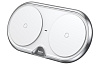 Беспроводное зарядное устройство Baseus Dual Wireless Charger (WXXHJ-A0S) на два устройства (Silver) купить в интернет-магазине icover