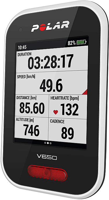 Велокомпьютер Polar V650 с кардиодатчиком Polar OH1 (Black) купить в интернет-магазине icover