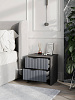 Тумба Ridberg LUGANO 2Я (Graphite Grey/Black) купить в интернет-магазине icover