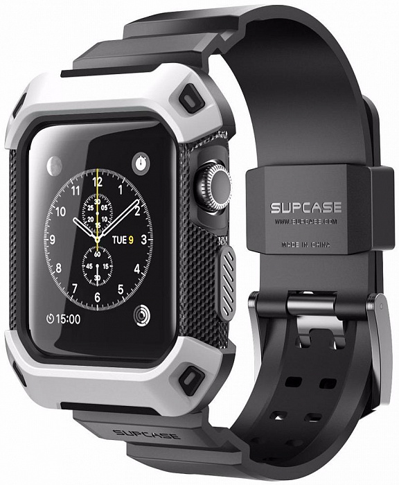 Чехол-ремешок Supcase Protective Case для Apple Watch 42mm (White) купить в интернет-магазине icover