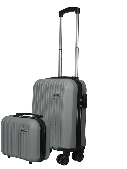 Комплект чемоданов Ridberg Discover S+BB (Grey) купить в интернет-магазине icover