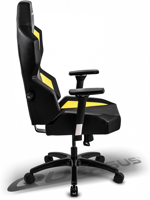 Игровое кресло Quersus Geos G702/XY (Black/Yellow) купить в интернет-магазине icover