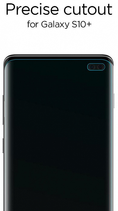 Комплект защитных пленок Spigen NeoFlex HD (606FL25695) для Samsung Galaxy S10 Plus (Clear) купить в интернет-магазине icover