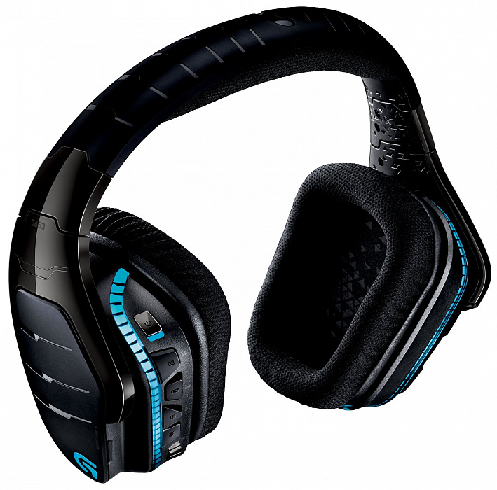 Беспроводная игровая гарнитура Logitech G933 Artemis Spectrum Wireless Gaming Headset 981-000599 (Black) купить в интернет-магазине icover