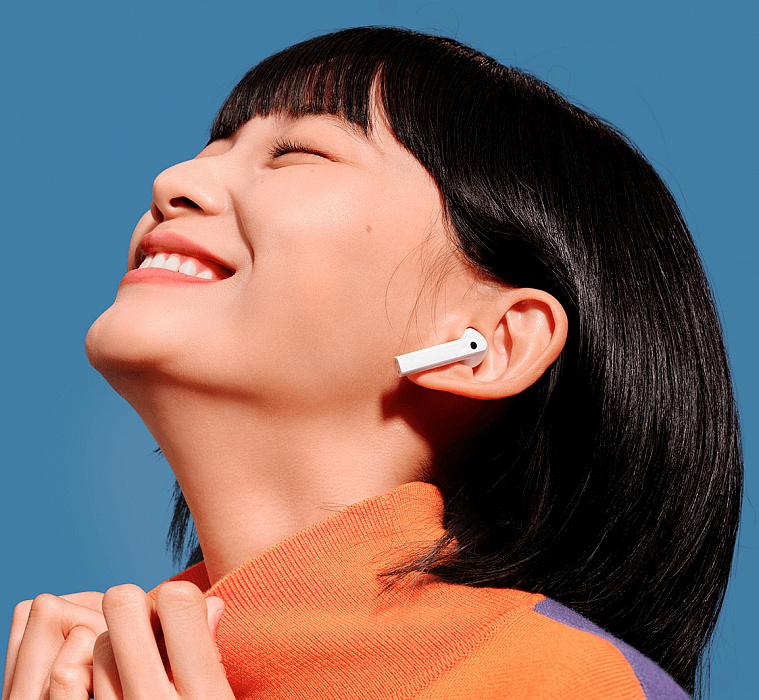 Беспроводные наушники Xiaomi Redmi Buds 3 (White) купить в интернет-магазине icover