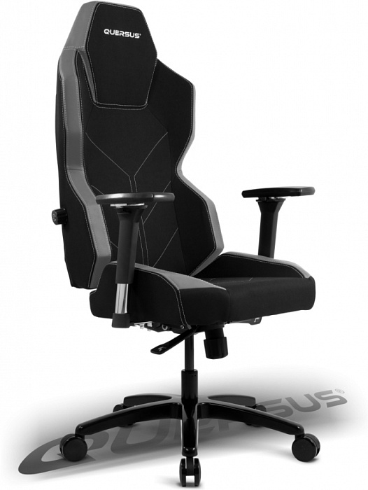 Игровое кресло Quersus Geos G701/XA (Black/Grey) купить в интернет-магазине icover