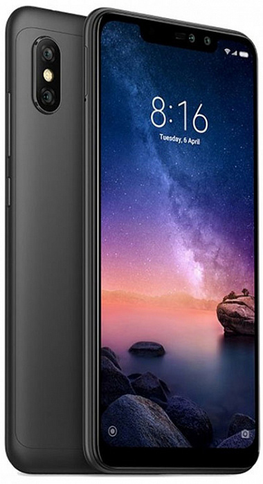 Смартфон Xiaomi Redmi Note 6 Pro 32Gb M1806E7TG (Black) купить в интернет-магазине icover